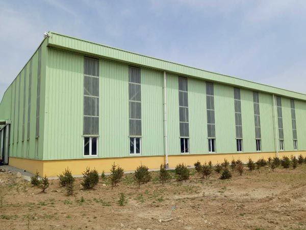億鑫達工程案例：青島鋼廠原料庫